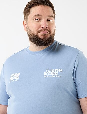 Tee-shirt manches courtes imprimé