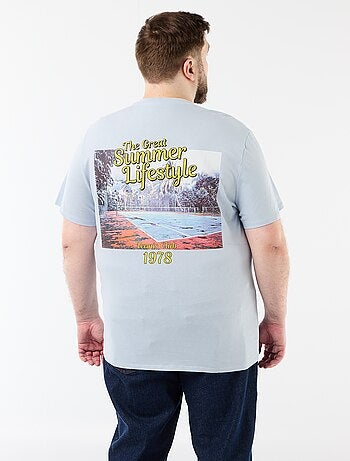 Tee-shirt manches courtes imprimé