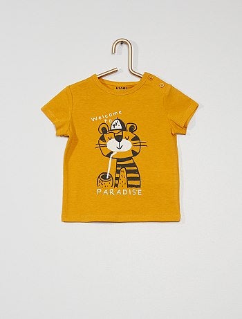 Tee-shirt manches courtes imprimé