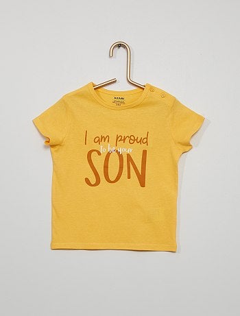 Tee-shirt manches courtes imprimé