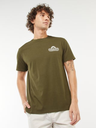 Tee-shirt manches courtes imprimé
