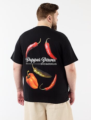 Tee-shirt manches courtes imprimé