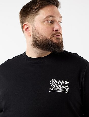 Tee-shirt manches courtes imprimé