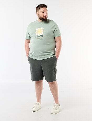 Tee-shirt manches courtes imprimé