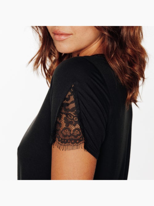 Tee-shirt manches courtes Instant - RougeGorge Lingerie - Kiabi Tee-shirt manches courtes Instant - RougeGorge Lingerie - Kiabi
