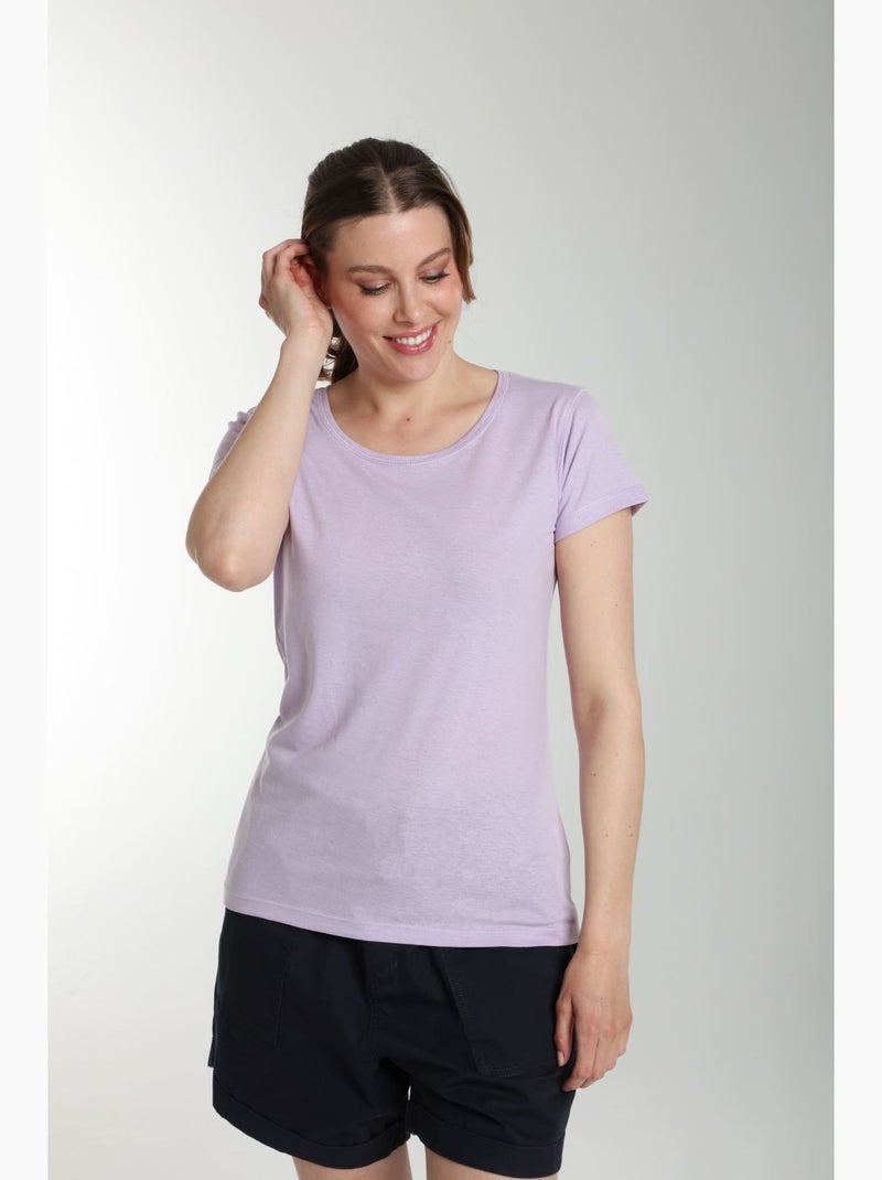 Tee Shirt Manches Courtes Marine | Gerard Pasquier Violet - Kiabi