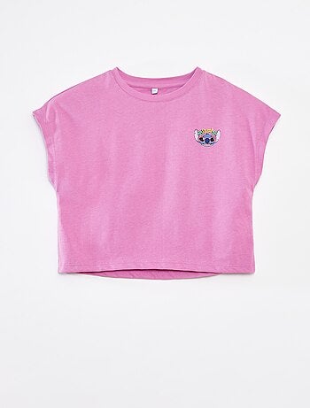 Tee-shirt manches courtes 'Stitch'