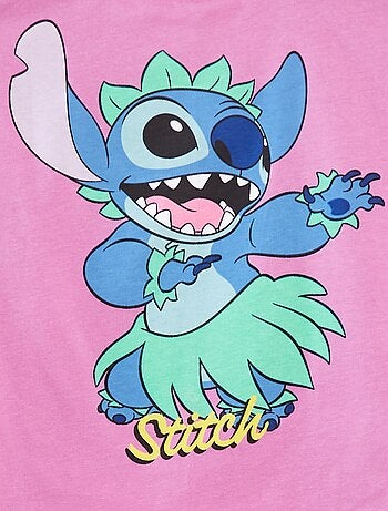 Tee-shirt manches courtes 'Stitch'