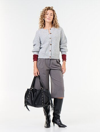 Tee-shirt manches longues en rib