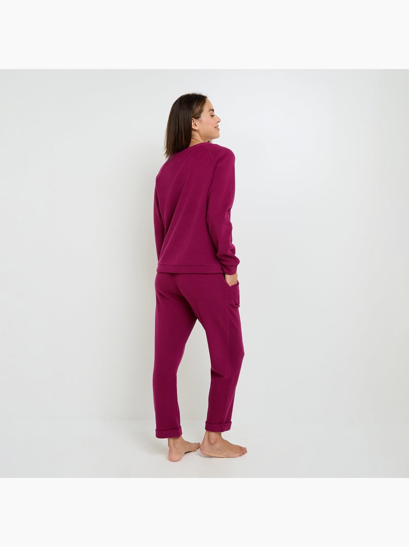 Tee-shirt manches longues Faience - RougeGorge Lingerie Bordeaux - Kiabi