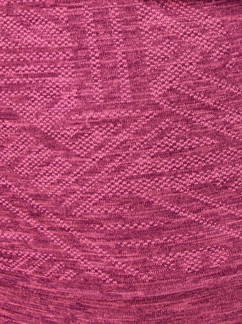 Tee-shirt manches longues femme Dynamic Climatyl - DamartSport Rose - Kiabi