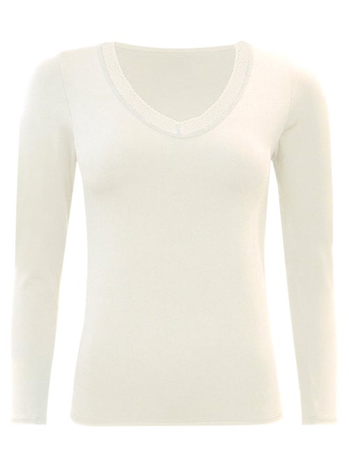 Tee-shirt manches longues femme thermik athena - Kiabi