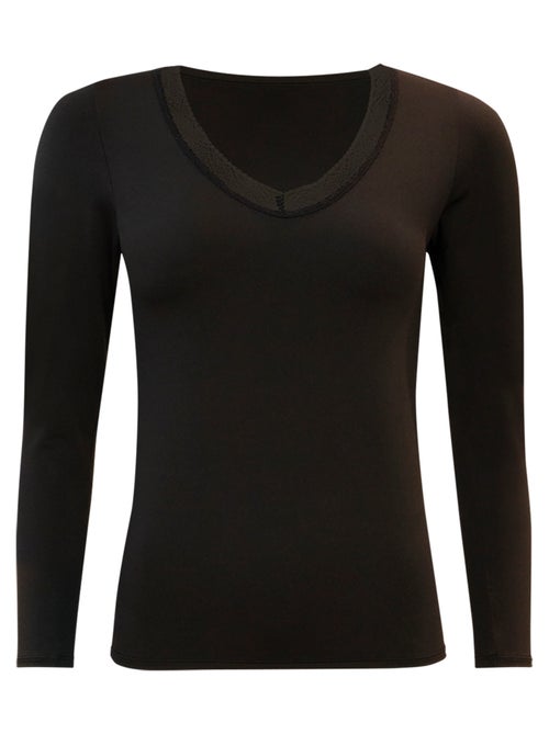 Tee-shirt manches longues femme thermik athena - Kiabi