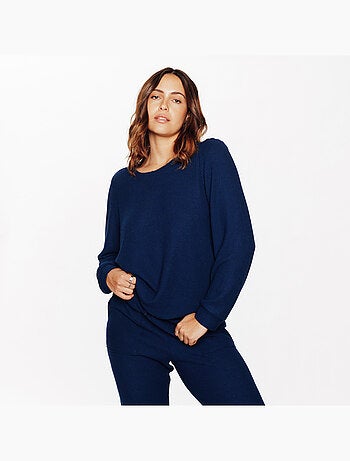 Tee-shirt manches longues Gaufrette - RougeGorge Lingerie