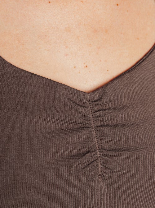 Tee-shirt manches longues Hibiscus - RougeGorge Lingerie - Kiabi