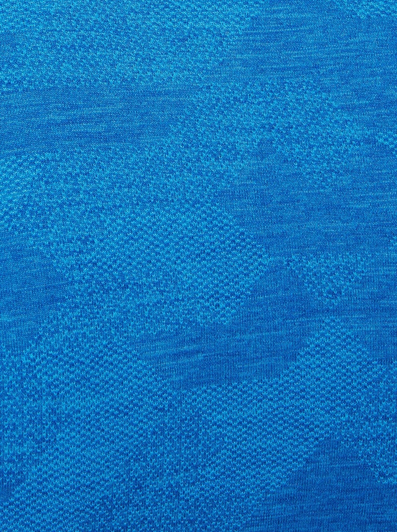 Tee-shirt manches longues homme Dynamic Climatyl - DamartSport Bleu - Kiabi