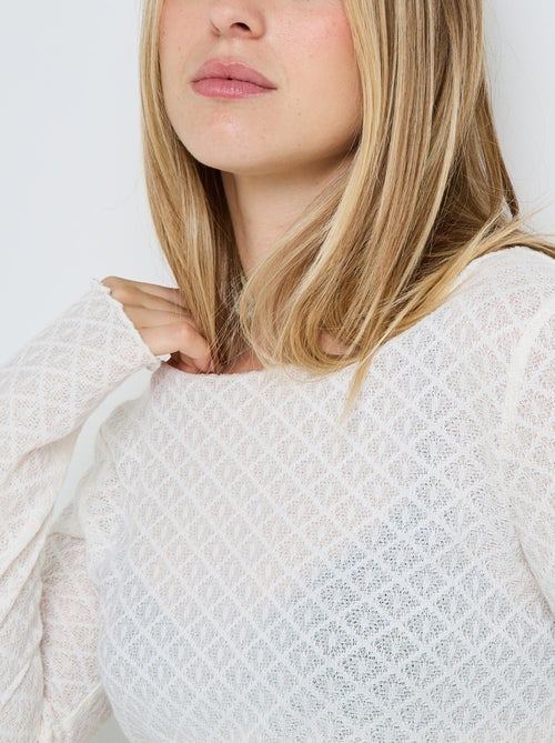 Tee-shirt manches longues Hysope - RougeGorge Lingerie - Kiabi