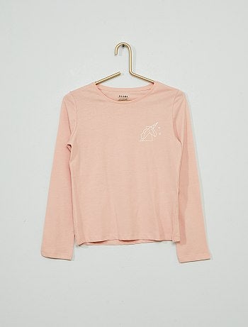 Tee-shirt manches longues imprimé