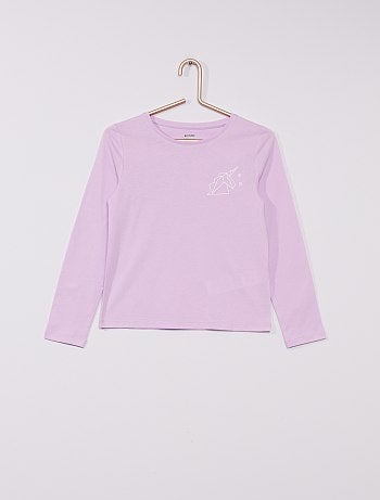 Tee-shirt manches longues imprimé