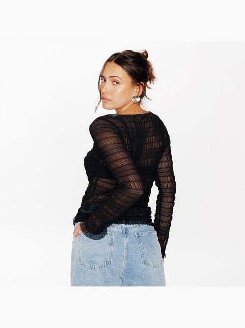 Tee-shirt manches longues Ivanalysa - RougeGorge Lingerie - Kiabi