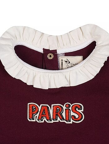 Tee-shirt Manches Longues Jersey Paris CAMILLE - La Faute à Voltaire