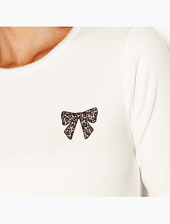 Tee-shirt manches longues jolisa - rougegorge lingerie