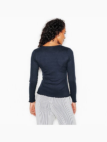 Tee-shirt manches longues jolisa - rougegorge lingerie