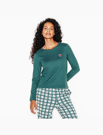 Tee-shirt manches longues jolisa - rougegorge lingerie