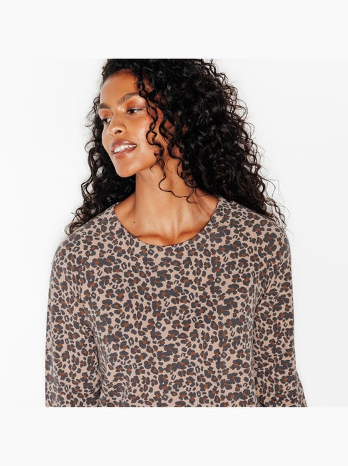 Tee-shirt manches longues jordana - rougegorge lingerie - Kiabi Tee-shirt manches longues jordana - rougegorge lingerie - Kiabi