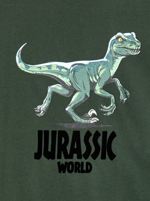 Tee-shirt manches longues 'Jurassic World' - Kiabi