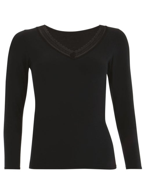 Tee-shirt manches longues Ligne chaude Athena - Kiabi Tee-shirt manches longues Ligne chaude Athena - Kiabi