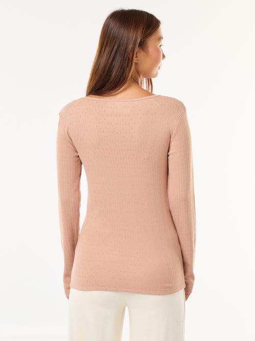 Tee-shirt manches longues thermorégulateur - Kiabi