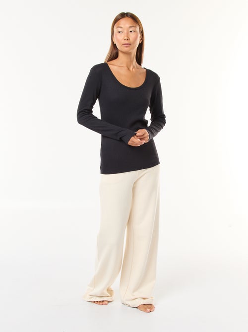 Tee-shirt manches longues thermorégulateur - Kiabi