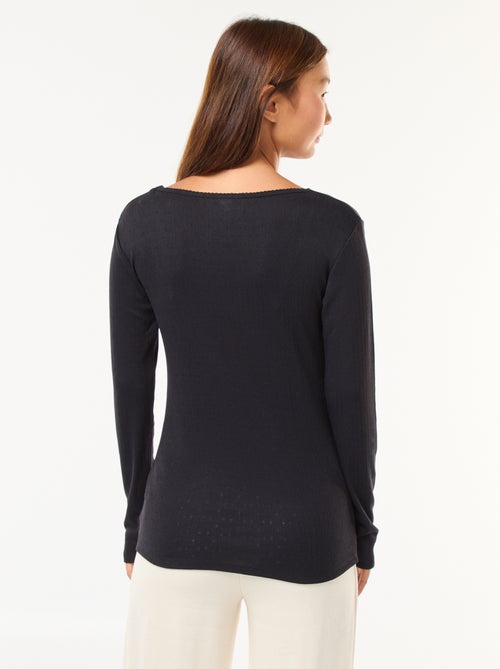 Tee-shirt manches longues thermorégulateur - Kiabi