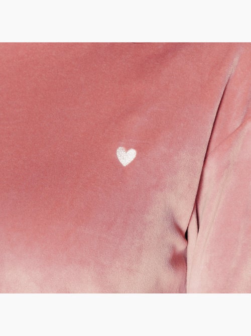 Tee-shirt manches longues velours fluffy - rougegorge lingerie - Kiabi Tee-shirt manches longues velours fluffy - rougegorge lingerie - Kiabi