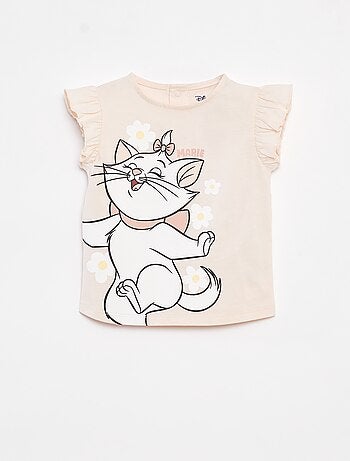 Tee-shirt manches volantées 'Disney'