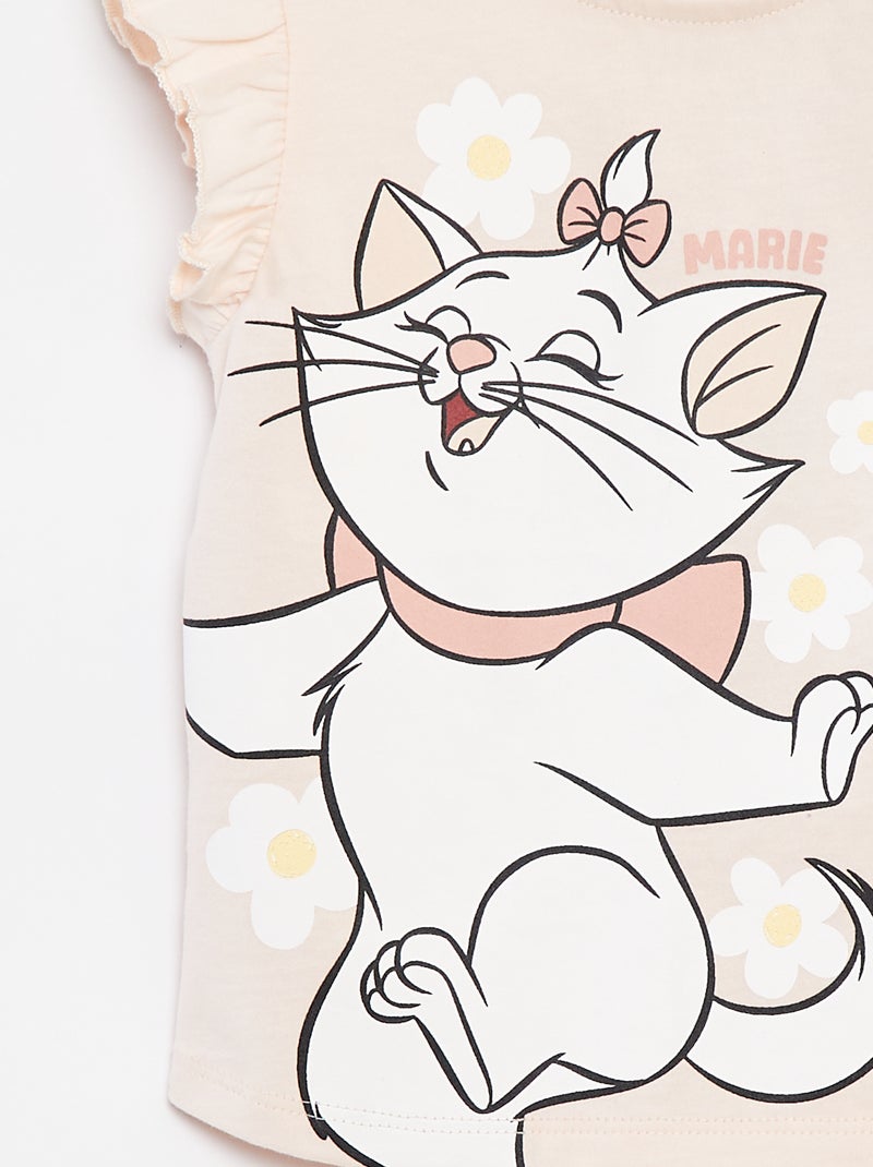 Tee-shirt manches volantées 'Disney' ROSE - Kiabi