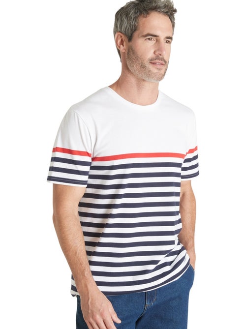 Tee-shirt marinière - DAXON - Kiabi