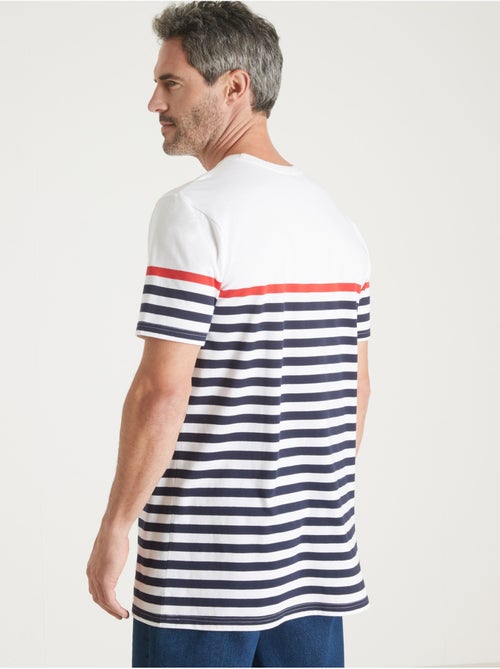 Tee-shirt marinière - DAXON - Kiabi