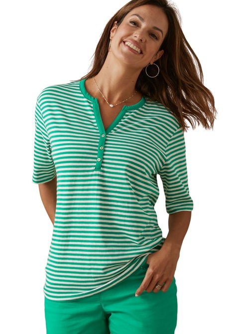 Tee-shirt marinière - DAXON - Kiabi
