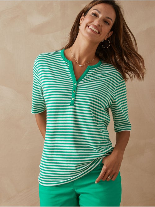 Tee-shirt marinière - DAXON - Kiabi