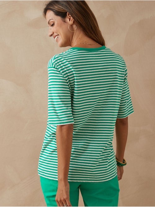 Tee-shirt marinière - DAXON - Kiabi