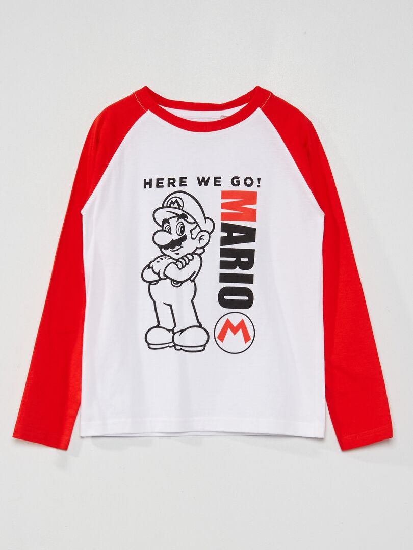 T shirt mario online kiabi