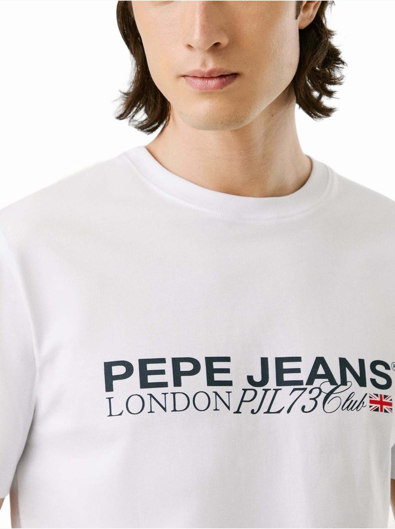 Tee Shirt Matthew - Pepe Jeans Blanc - Kiabi