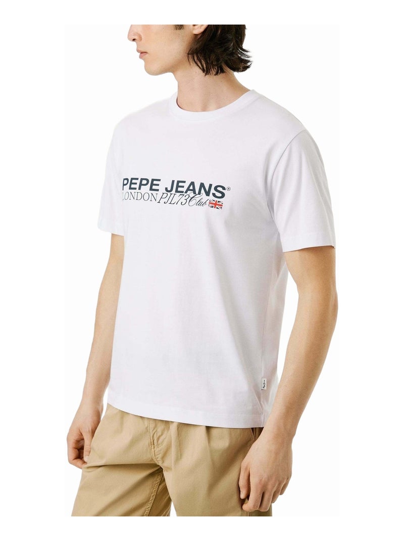 Tee Shirt Matthew - Pepe Jeans Blanc - Kiabi