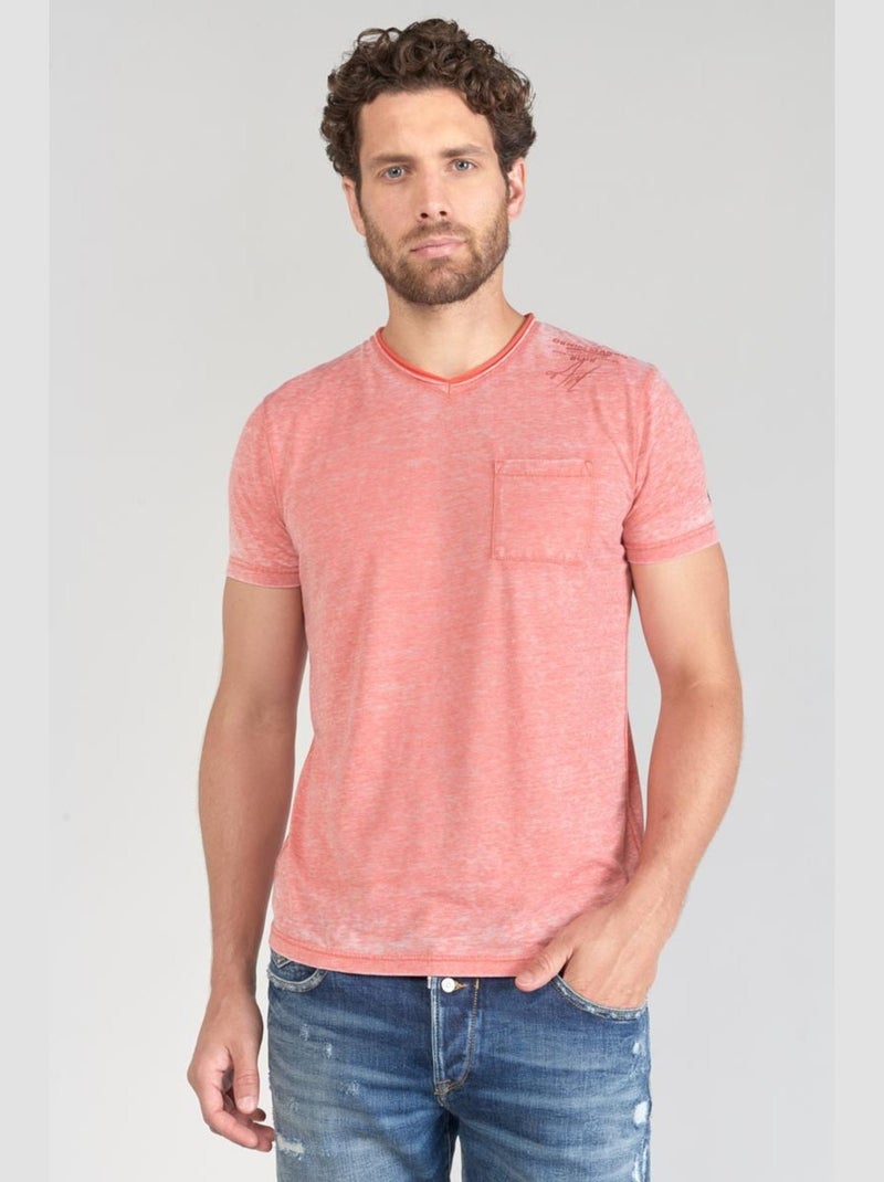 Tee-Shirt MAVOC 'Le Temps Des Cerises' Rouge - Kiabi