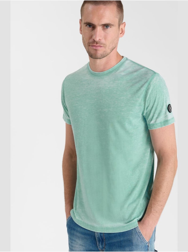 Tee-Shirt MELO 'Le Temps Des Cerises' Bleu - Kiabi