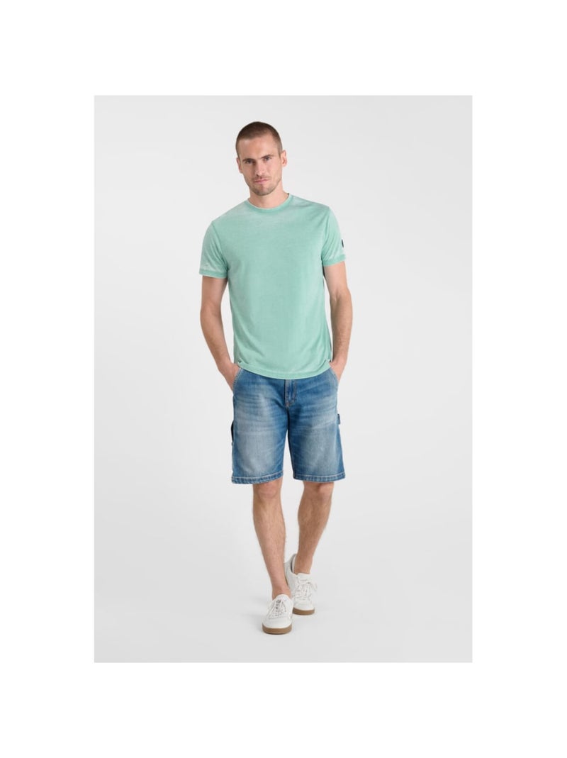 Tee-Shirt MELO 'Le Temps Des Cerises' Bleu - Kiabi