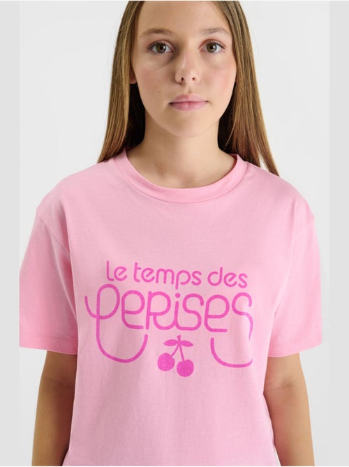 Tee-Shirt MIAGI 'Le Temps Des Cerises' - Kiabi