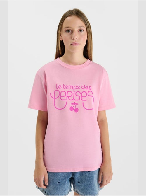 Tee-Shirt MIAGI 'Le Temps Des Cerises' - Kiabi